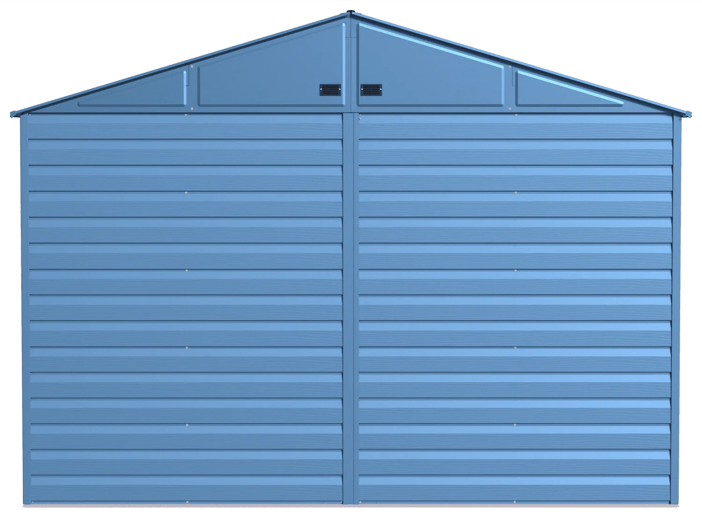 Arrow Select Steel Storage Shed, 10x14, Blue Grey