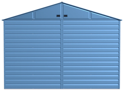 Arrow Select Steel Storage Shed, 10x14, Blue Grey