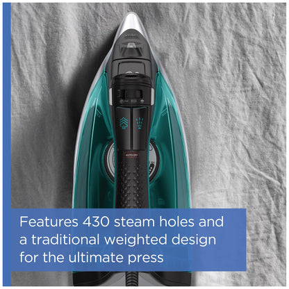 ROWENTA Pro Master Steam Iron with Stainless Steel Soleplate