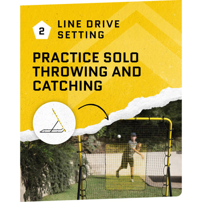 SKLZ Fielding Trainer Rebounder Net for Baseball & Softball