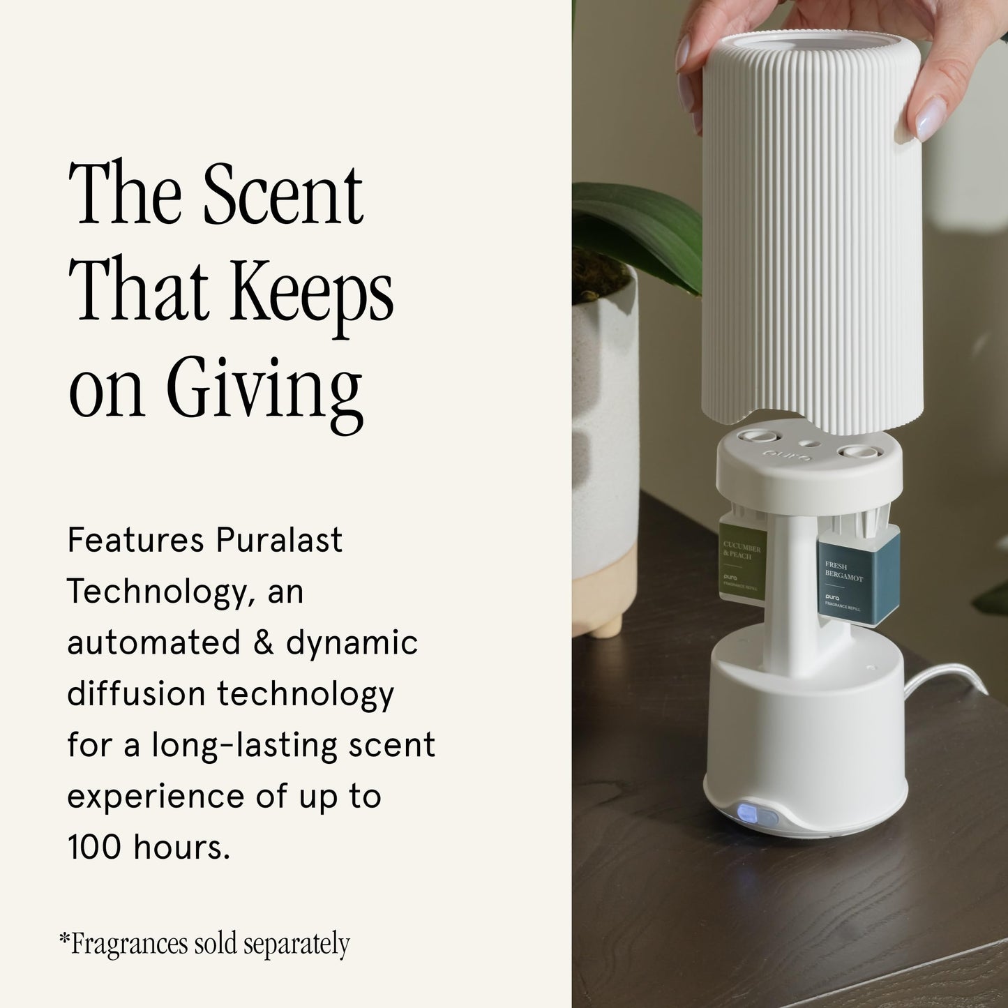 PURA Plus Smart Home Fragrance Diffuser for Large Spaces