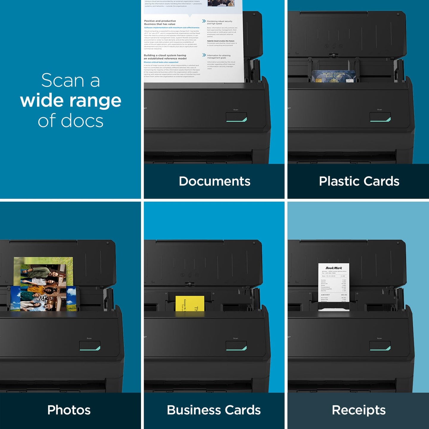 SCANSNAP iX2400 High-Speed One-Touch Color Scanner