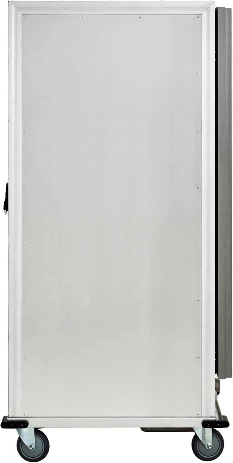 Commercial Heated Holding Cabinet, Full Size Mobile Insulated Commercial Hot Food Holding Cabinet, 36 Full Size Sheet Pan Capacity, 120V, 1440W