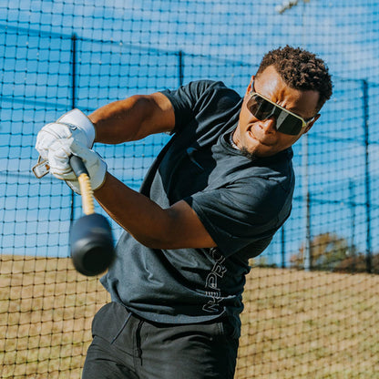 ROPE BAT Original Patented Swing Trainer with 12 Soft Balls