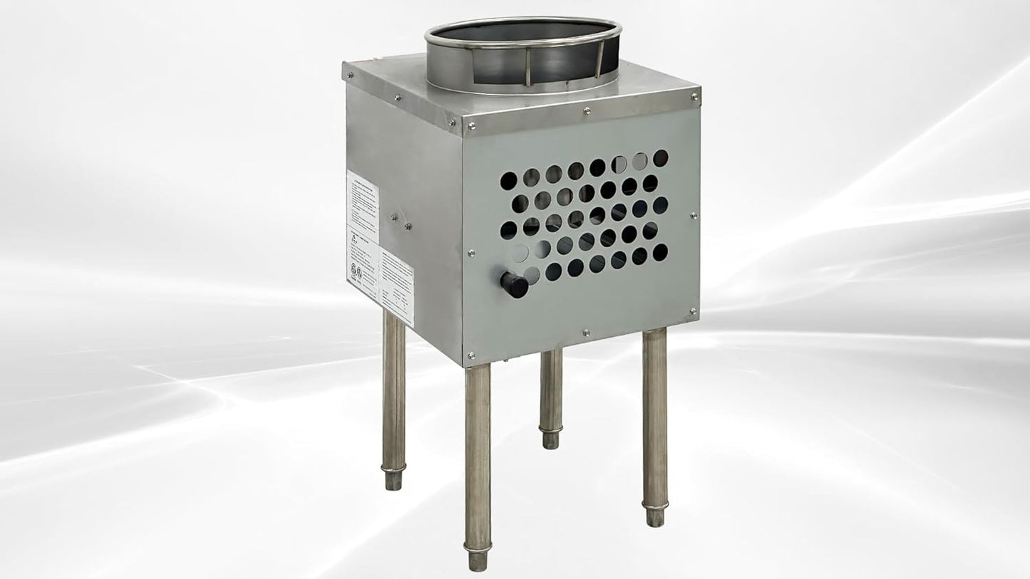 Commercial 13" 1 Hole Chinese Wok Range, Natural Gas Restaurant Stir Fry CP-WOK ETL