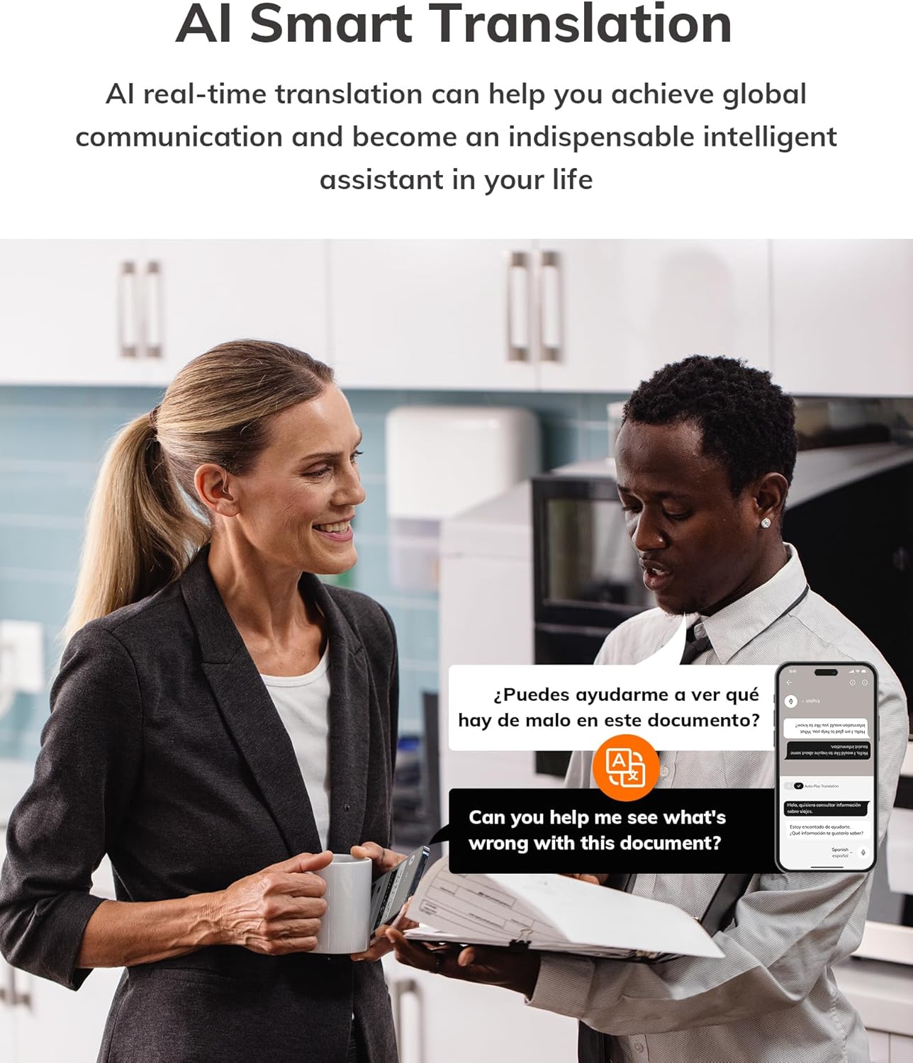 ELEHEAR-Beyond OTC Hearing Aids, AI Powered Speech Enhancement, Superior Sound Quality, Connectivity with iOS or Android Devices via Bluetooth 5.3, for Seniors and Adults