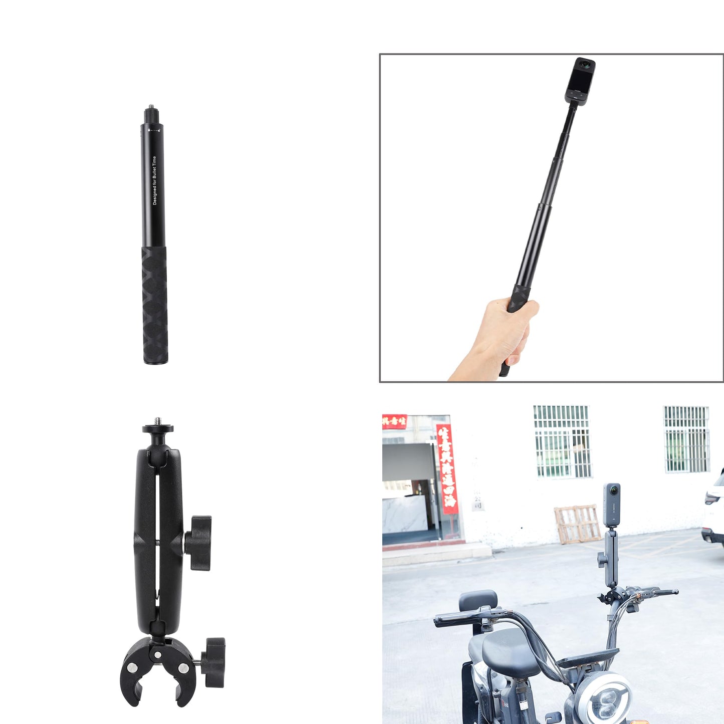 PELLKING Suction Car Mount for Insta360 and GoPro Cameras