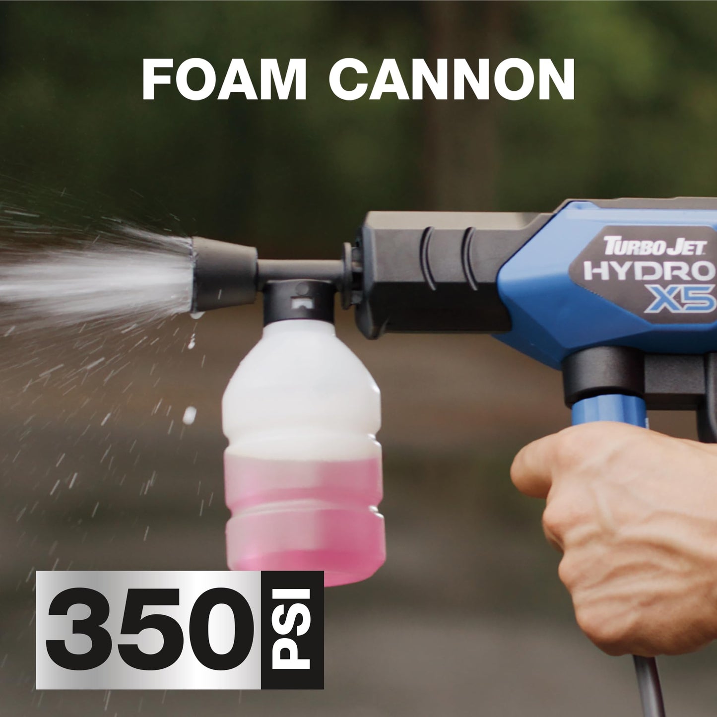 ONTEL Turbo Jet HydroX5 Pro Portable Pressure Washer