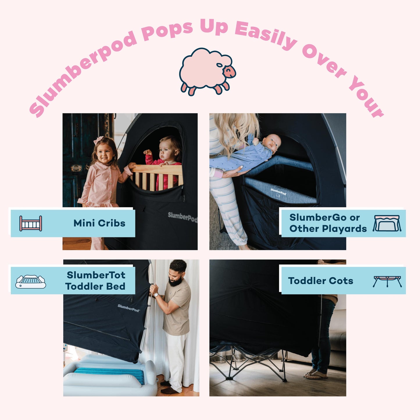SLUMBERPOD Original Blackout Sleep Tent for Babies & Toddlers