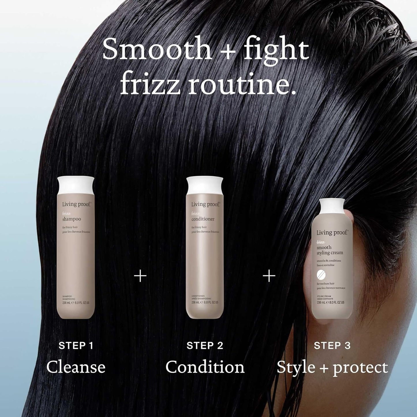 Living Proof No Frizz Shampoo – Controls Frizz, Smoothes, Softens, Protects from Humidity, Gentle for All Hair Types