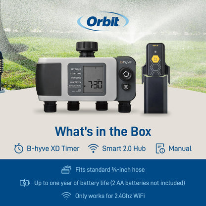 ORBIT B-hyve XD Smart Hose Watering Timer with Wi-Fi