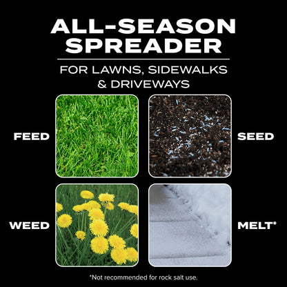 SCOTTS Turf Builder EdgeGuard DLX Spreader System