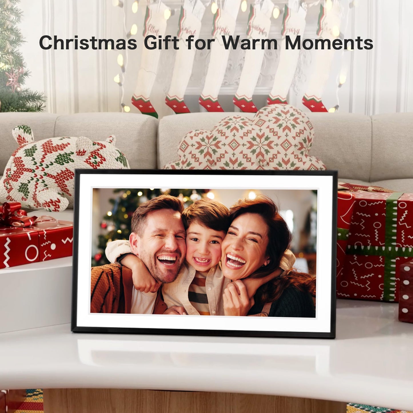 PASTIGIO Frameo 15.6" Digital Photo Frame WiFi, 32GB, HD