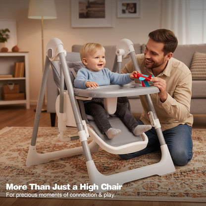 OUTLITT High Chair for Babies & Toddlers - 3-in-1 Convertible