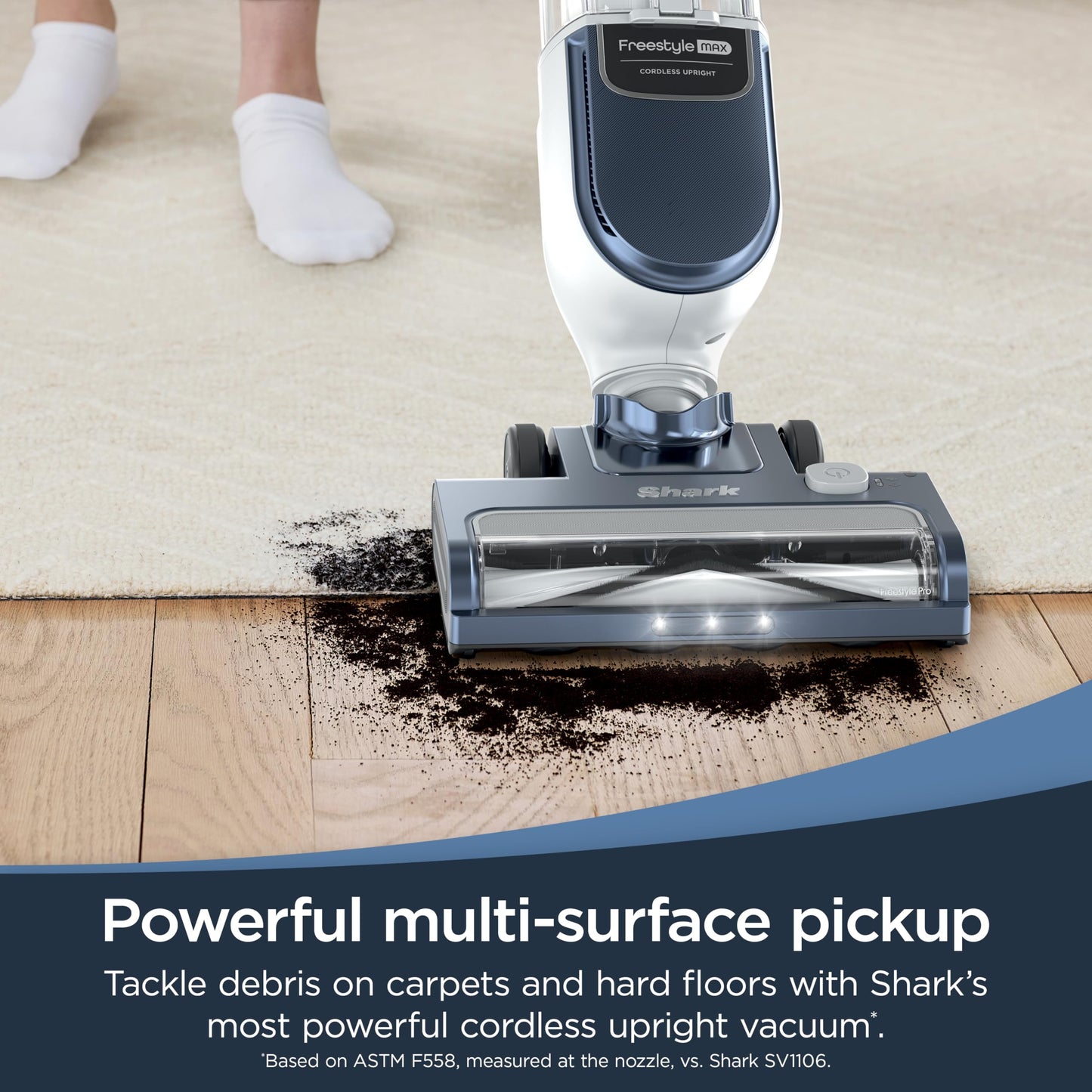 SHARK Freestyle Max Cordless Upright Vacuum - Lightweight, Multi-Surface Cleaning