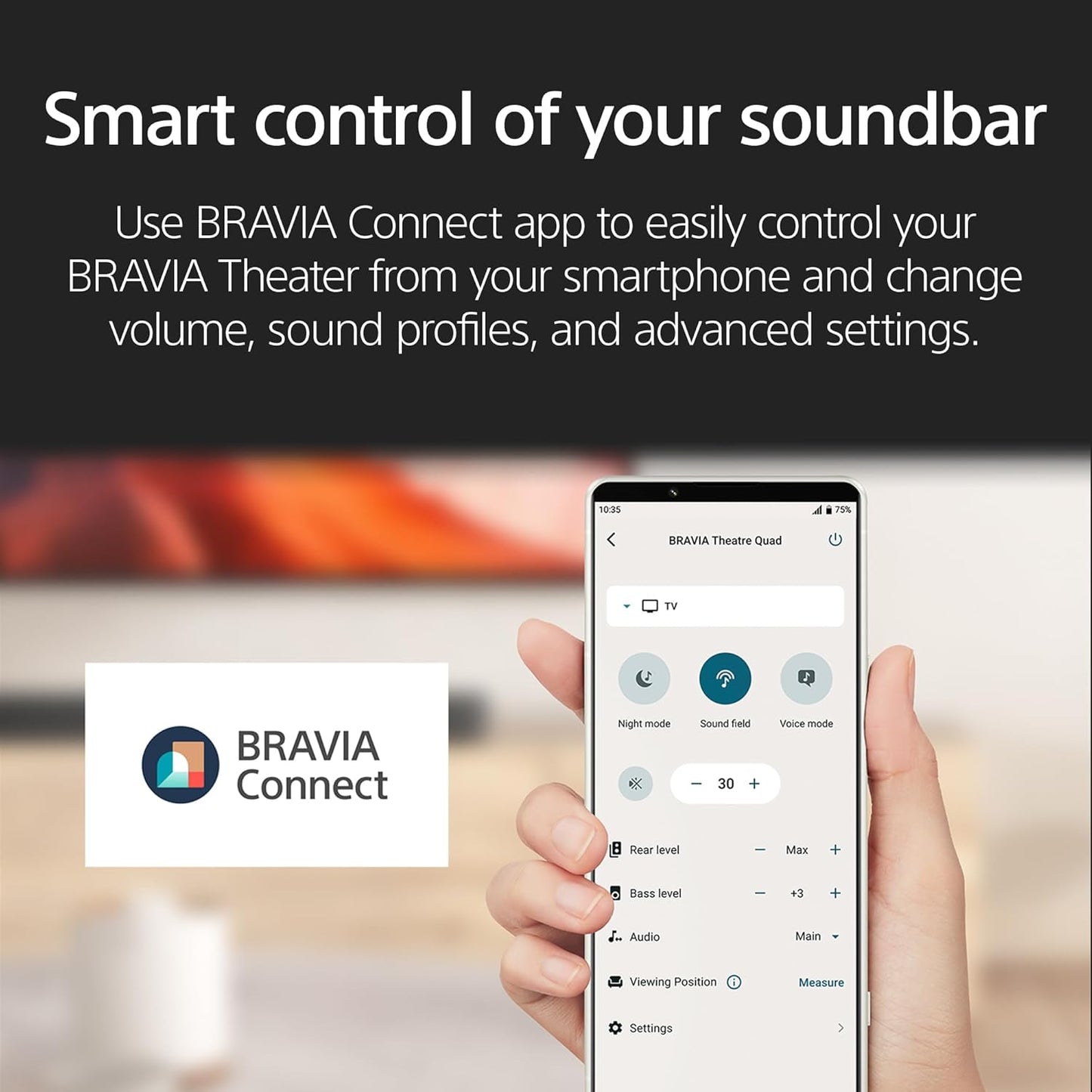 Sony BRAVIA Theater System 6, 5.1ch Home Theater System soundbar with subwoofer and Rear Speakers, Surround Sound by Dolby Atmos/DTS:X Compatible HT-S60