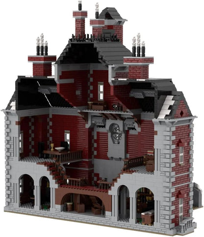 Christmas Country Church Building Kit, MOC-147549 Winter Modular Building Blocks Christmas House Building Block Building Toy (1769 Pieces)