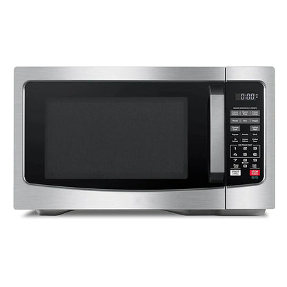 Air Fryer Combo 8-in-1 Countertop Microwave Oven, with Convection, Broil, Odor Removal Mode, 12.4" Position Memory Turntable, Child-Lock, 1.0 Cu.ft, Black Stainless Steel, ML2-EC10SA(BS)