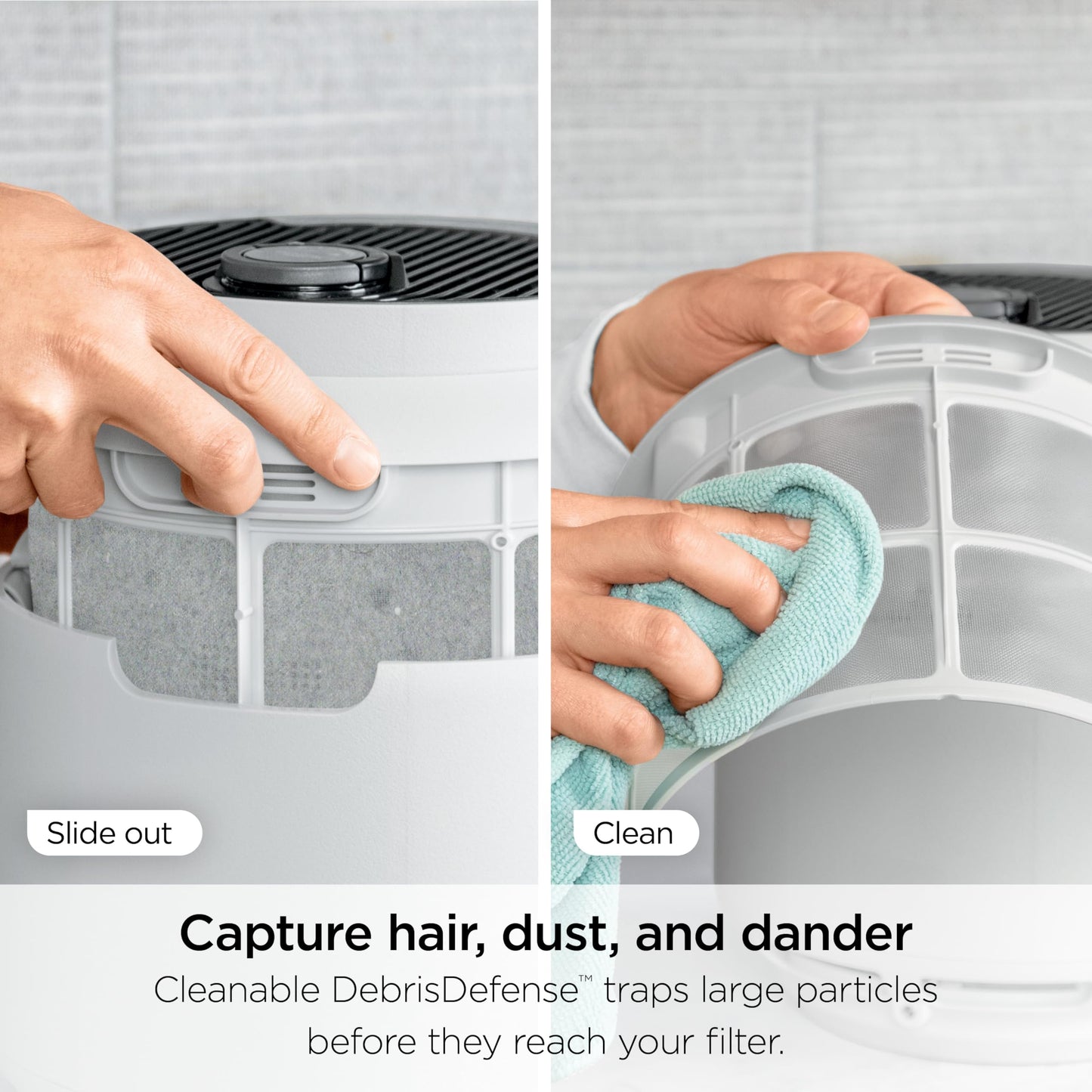 SHARK NeverChange Compact Pro Air Purifier for Home