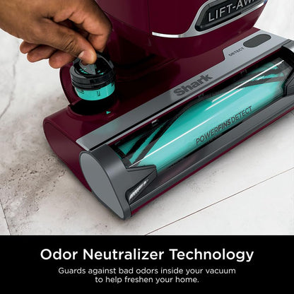 SHARK DETECT Lift-Away Corded Vacuum with Self-Cleaning Brushroll