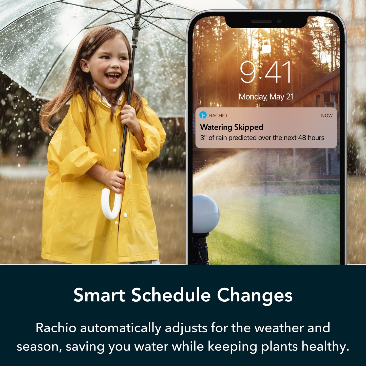 RACHIO WiFi Smart Sprinkler Controller - 16-Zone Remote Control