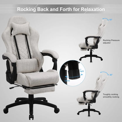 Classic PU Leather Large and Tall Ergonomic Computer Chair