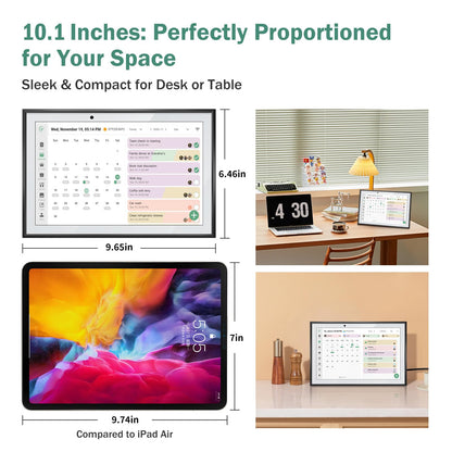 RROSKY WiFi Digital Calendar Smart Family Planner 10.1''
