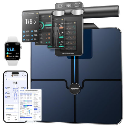 RENPHO MorphoScan Nova Smart Body Weight Scale - 8 Electrode