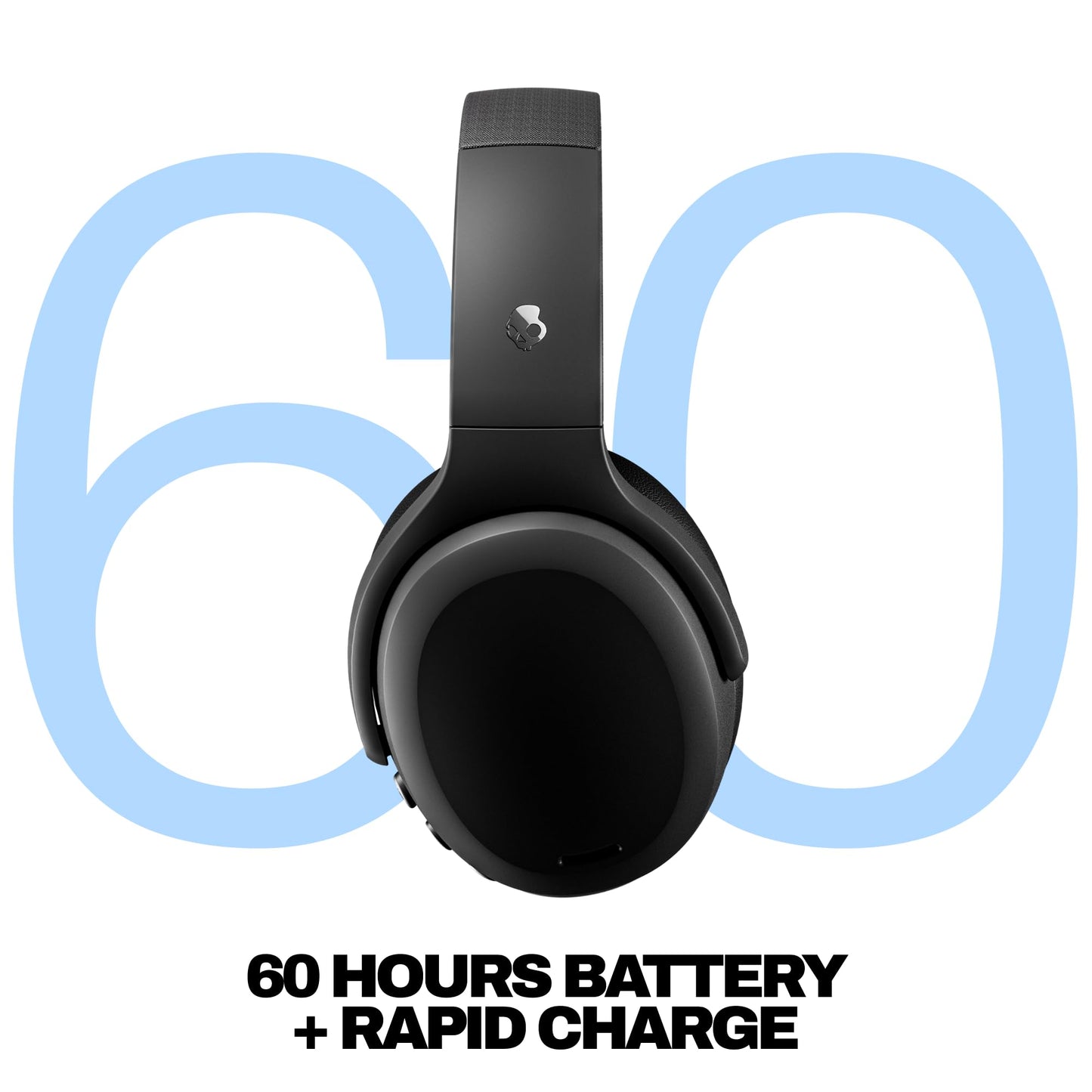 SKULLCANDY Crusher ANC 2 Wireless Over-Ear Headphones - True Black