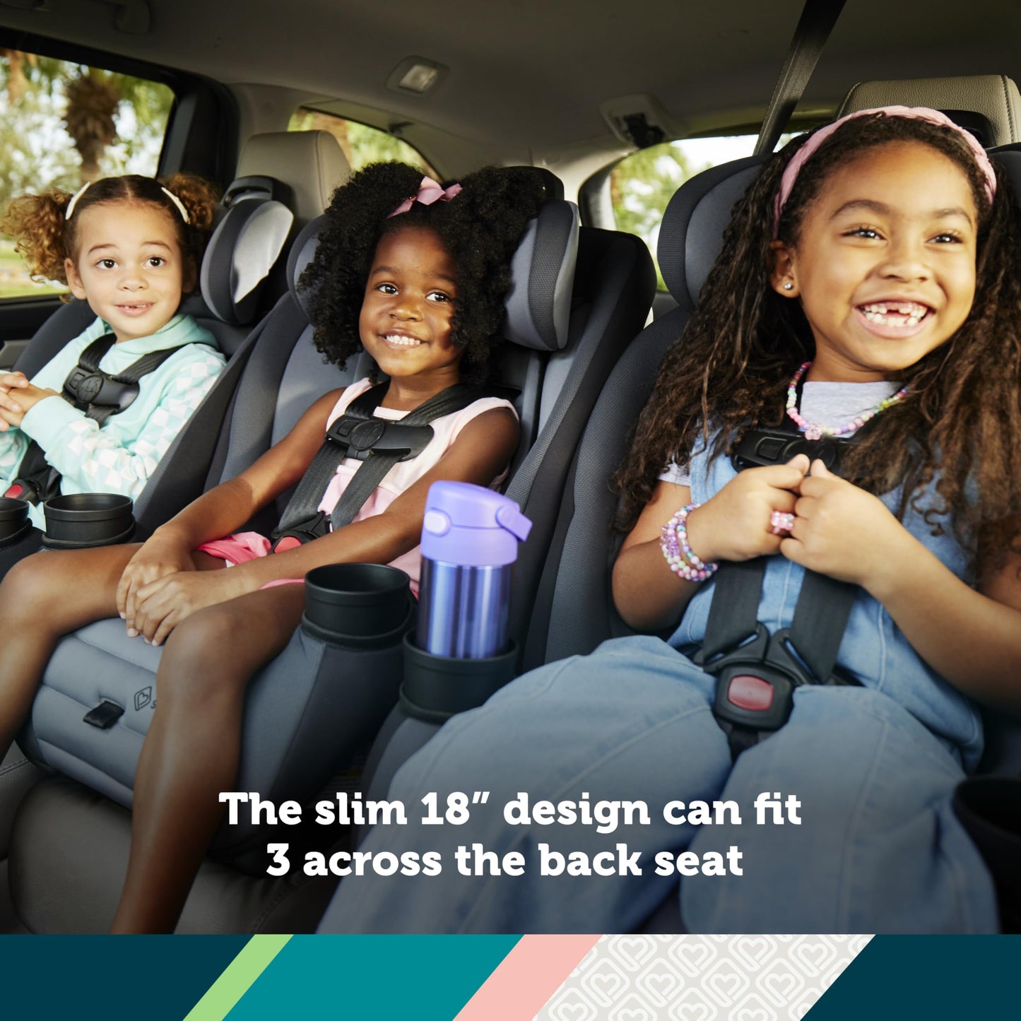 SAFETY 1ST Ellaris 3-in-1 Convertible Car Seat, Slim Fit