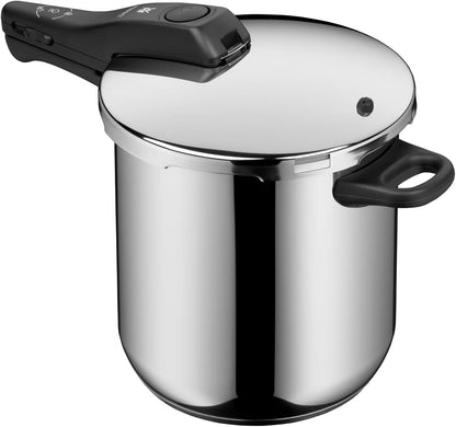 WMF Perfect – Quick Cooker Ø 22 cm Diameter of 8 Litres and a Medium, Cromargan Stainless Steel for Induction