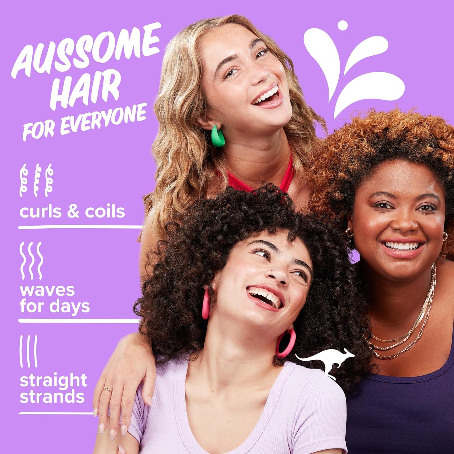 Aussie Total Miracle Hair Care Bundle: Shampoo, Conditioner, and 3 Minute Deep Treatment with Apricot & Macadamia Oil, Paraben-Free for Damaged Hair, 26.2 & 8 Fl Oz