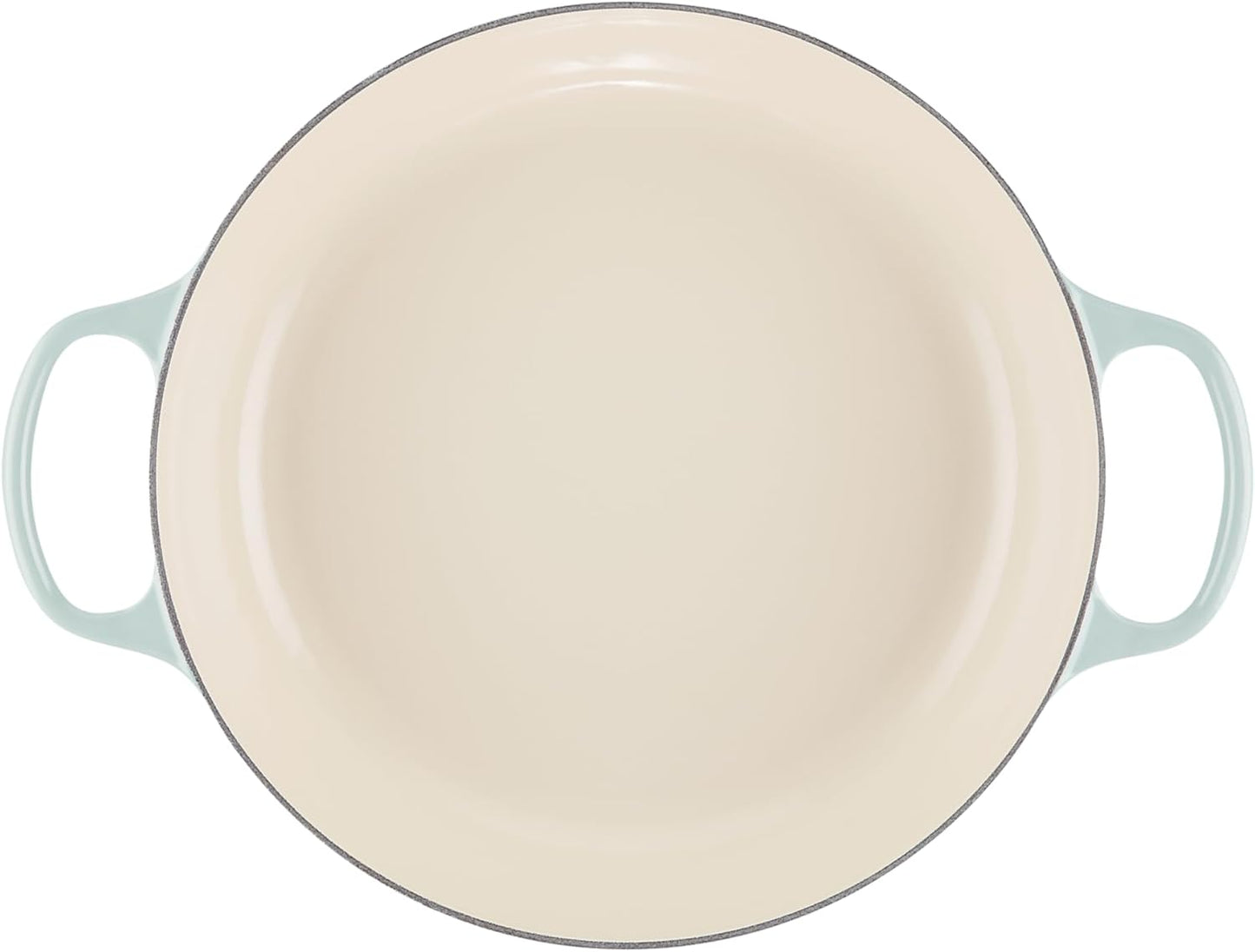 Le Creuset Enameled Cast Iron Signature Braiser, 3.5 qt., Sea Salt