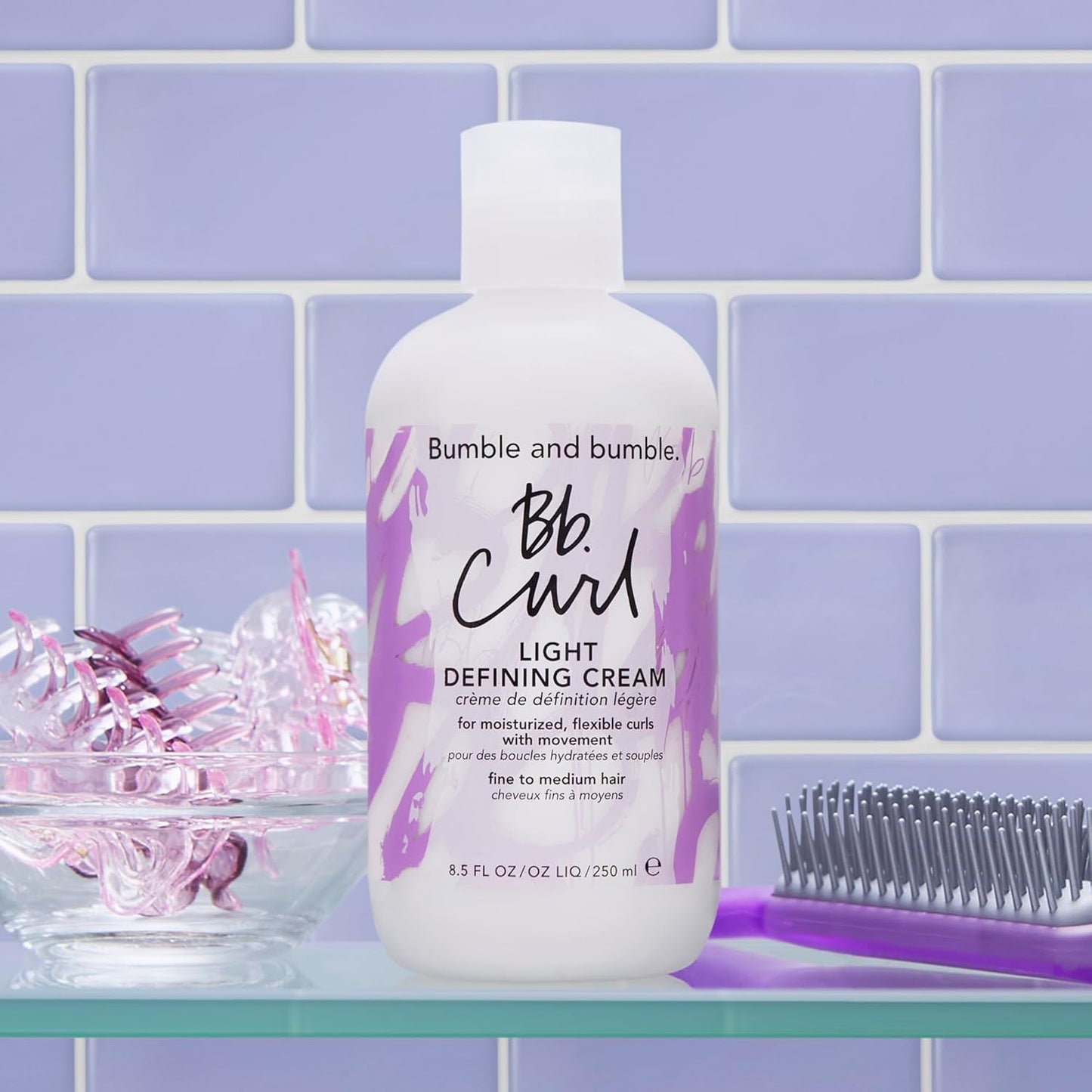 Bumble and bumble. Curl Defining Styling Cream | Moisture and Definition | Fine to Medium Curly, Wavy Hair | Anti Frizz | Hold and Shine | With Jojoba Avocado + Coconut Oils