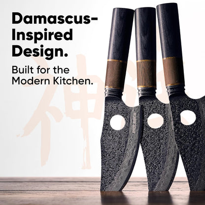 Matsato Osuren Chef Knife 6.3 Inch – Japanese Stainless Steel Kitchen Knife, Professional Chef's Knife for Cooking, Meat Cutting Knife, Chopping Knife, Sharp Kitchen Knives for Cooking & Food Prep