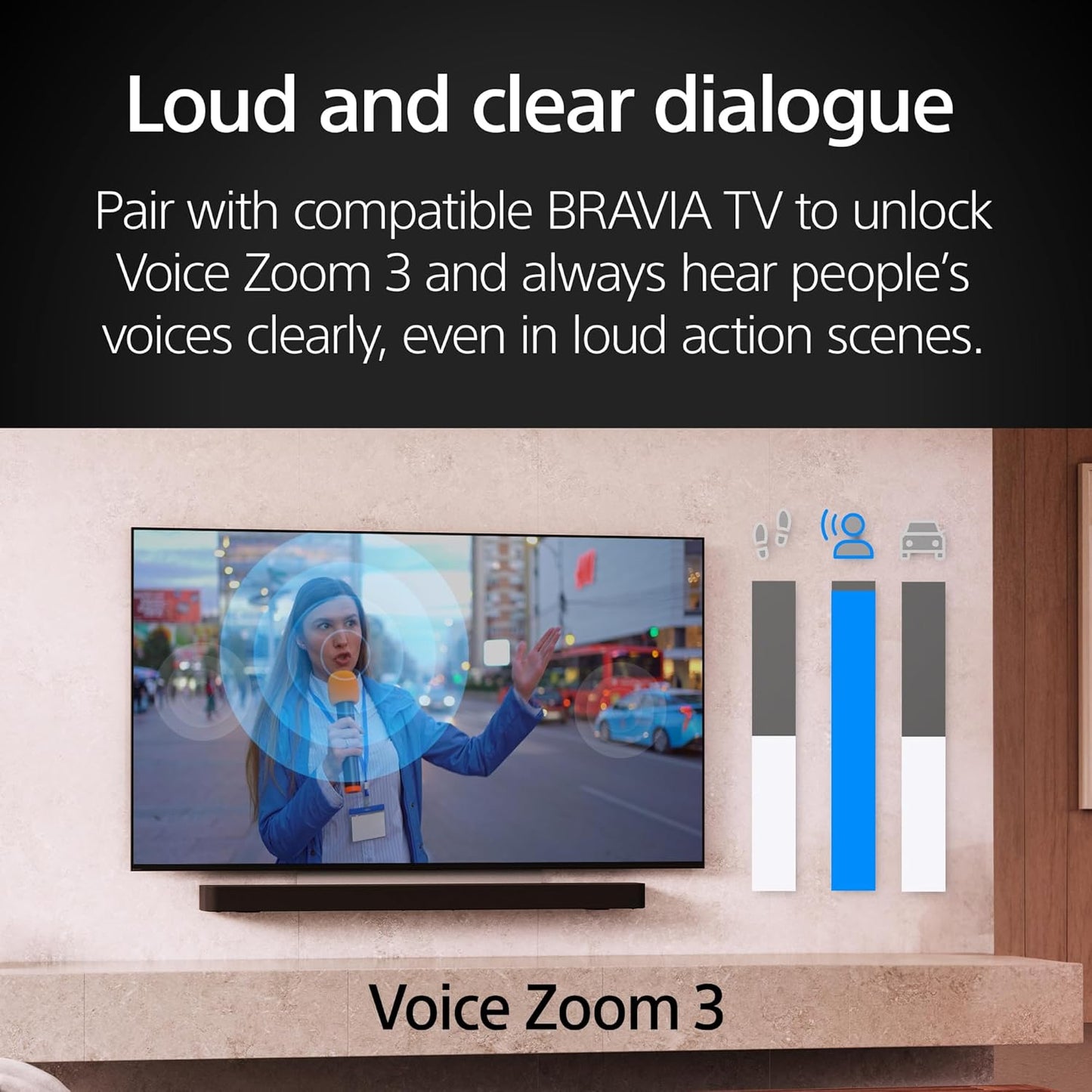 Sony BRAVIA Theater System 6, 5.1ch Home Theater System soundbar with subwoofer and Rear Speakers, Surround Sound by Dolby Atmos/DTS:X Compatible HT-S60