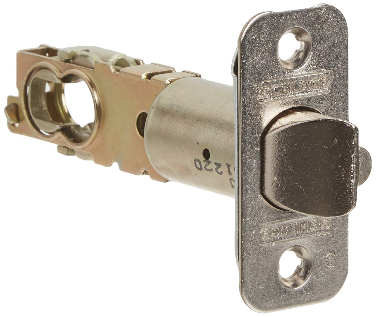 SCHLAGE Plymouth Keypad Lock with Lever Handle - Satin Chrome