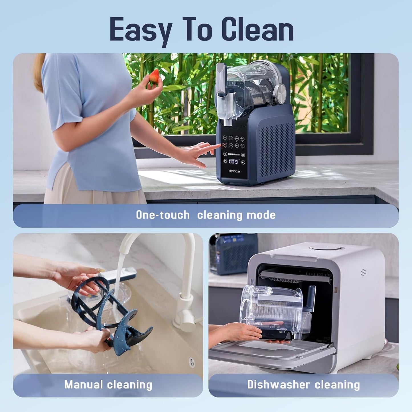 7-in-1 Slushie Machine for Home(88oz.),Countertop Slushy Maker with No Ice Needed, Auto-Clean,Frozen Drink,Margarita, Cocktail,Daiquiri,Frappe,Milkshake,and More Slush Smoothie(Blue)