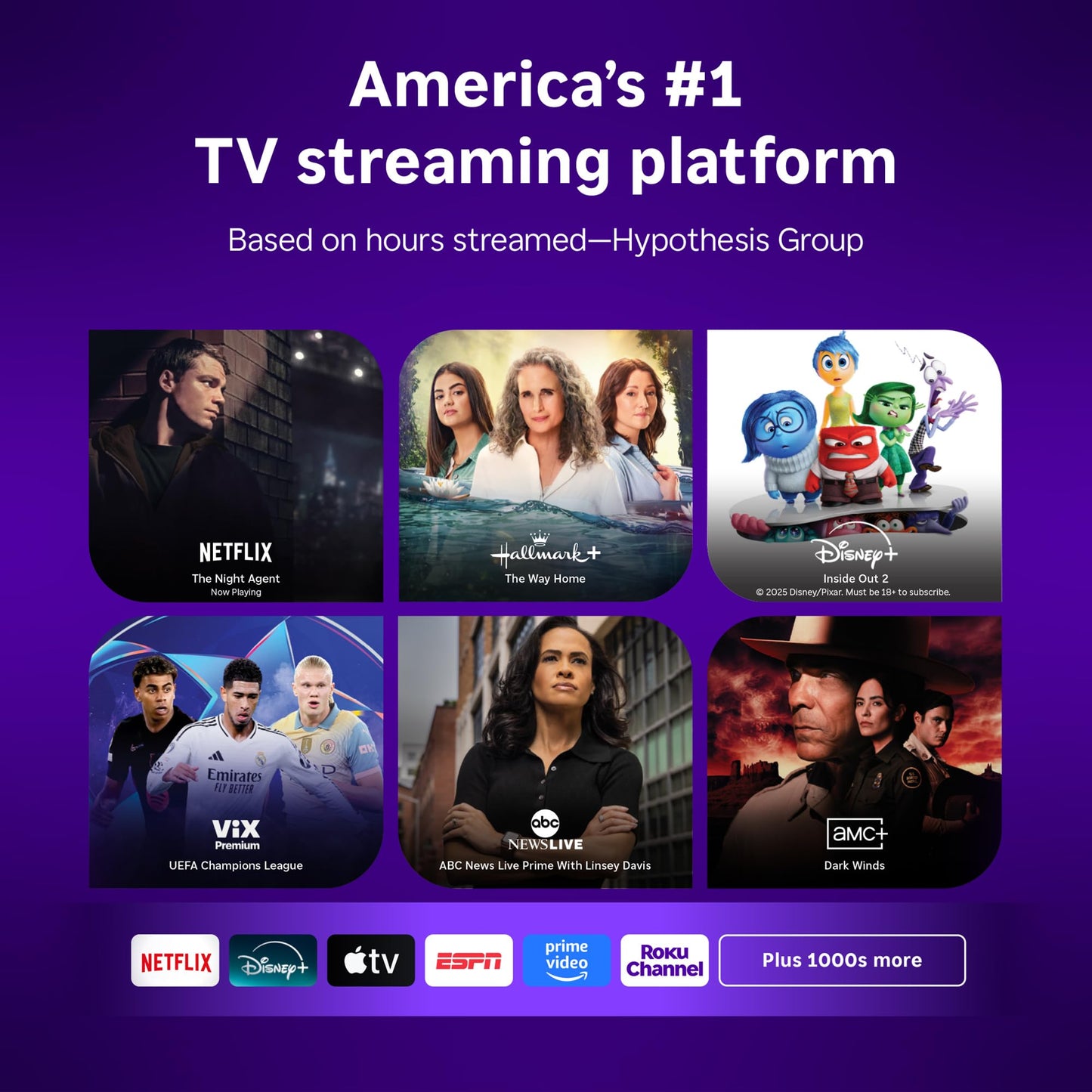ROKU 50-Inch 4K HDR Smart LED TV with Wi-Fi Streaming