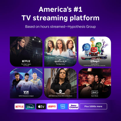 ROKU 50-Inch 4K HDR Smart LED TV with Wi-Fi Streaming