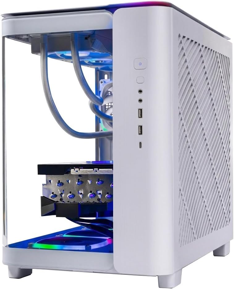 Skytech Gaming King 95 Desktop PC, Ryzen 7 9800X3D 4.7 GHz (5.2 GHz), NVIDIA RTX 5070 Ti 16GB, 1TB Gen4 NVMe SSD, 32GB DDR5 RAM 5600 RGB, 850W Gold ATX 3 PSU, 360mm ARGB AIO, Wi-Fi, Win 11