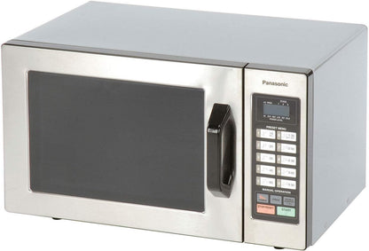 Panasonic Programmable Countertop Microwave Oven, 1000 Watts, 0.8 Cu. Ft., Stainless Steel: 120V, 60 Hz