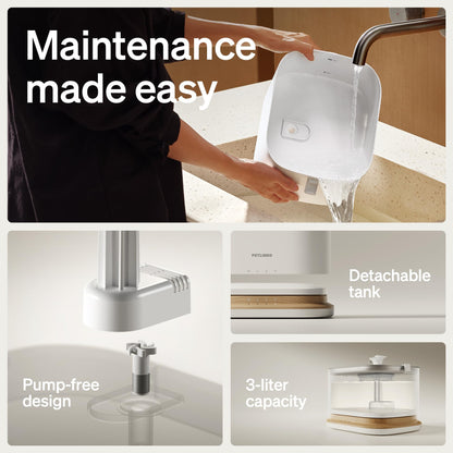 PETLIBRO Cat Water Fountain - Cordless 3L Smart Dispenser