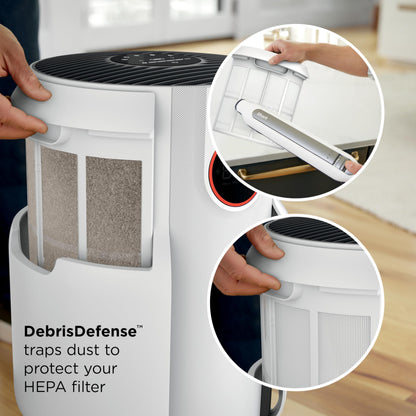 SHARK NeverChange Air Purifier for Large Rooms & Bedrooms