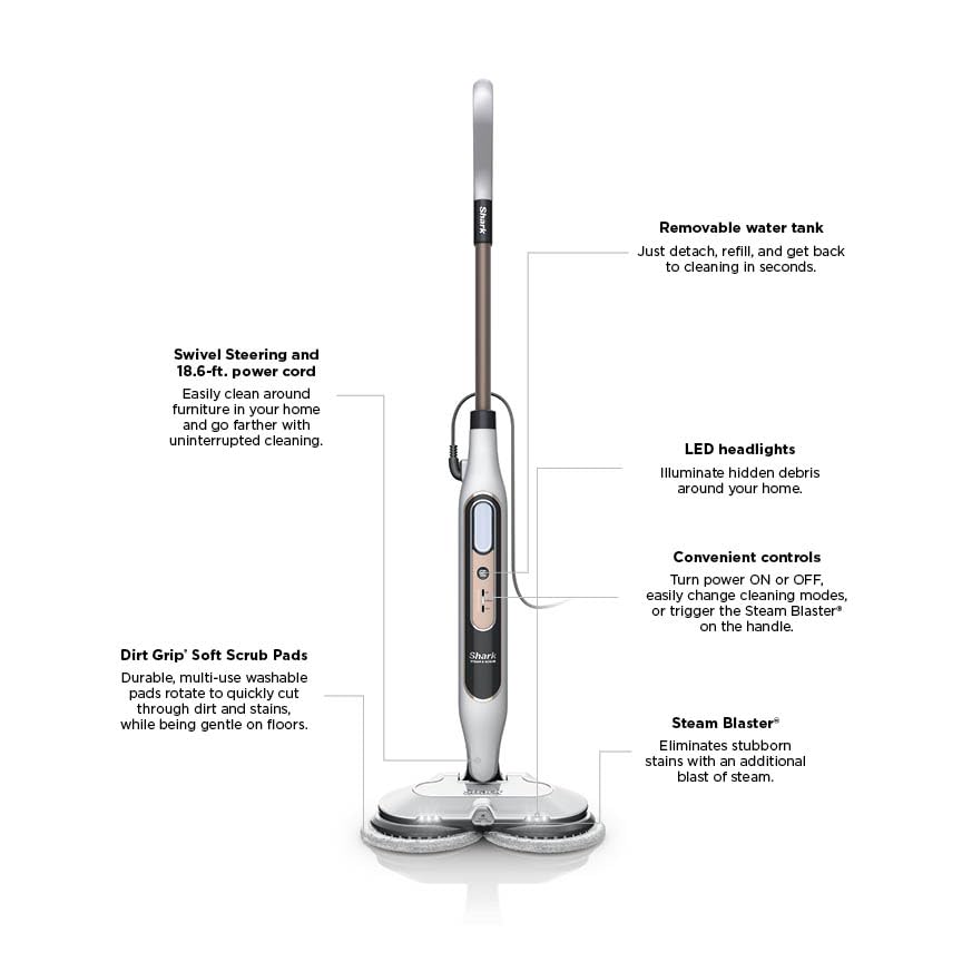 SHARK Steam Blaster All-in-One Hard Floor Steam Mop S8201