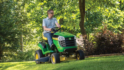 John Deere S100 42 in Riding Lawn Mower – 17.5 HP Gas Hydrostatic Drive