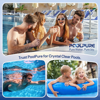 POOLPURE PLF150A Pool Filter Compatible with Pentair & Unicel