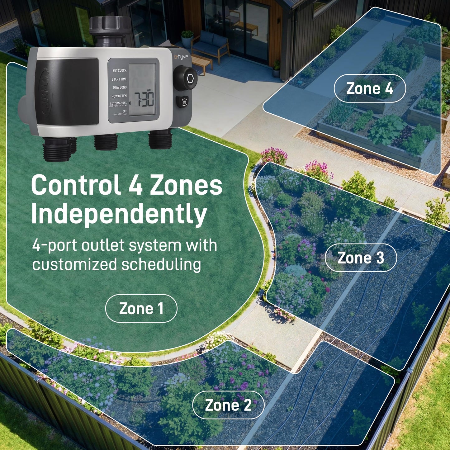 ORBIT B-hyve XD Smart Hose Watering Timer with Wi-Fi
