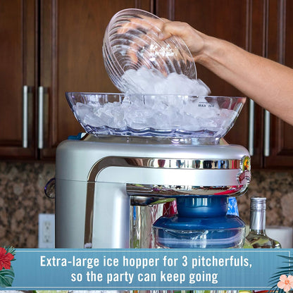 Margaritaville Key West Frozen Concoction Maker with Easy Pour Jar and XL Ice Reservoir, 4 Programmed Drink Settings, Great for Entertaining and Parties