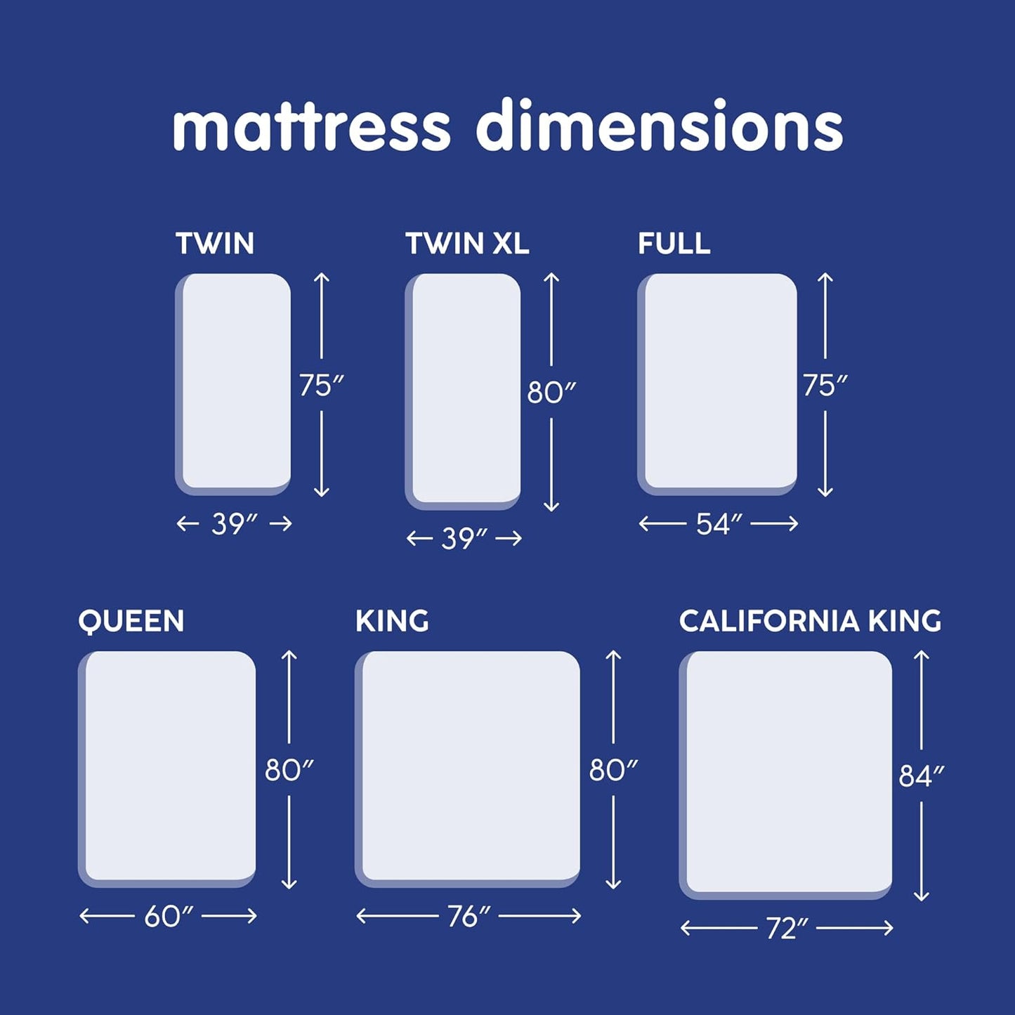 Vibe Gel Memory Foam Mattress, 12-Inch CertiPUR-US Certified Bed-in-a-Box, King, White
